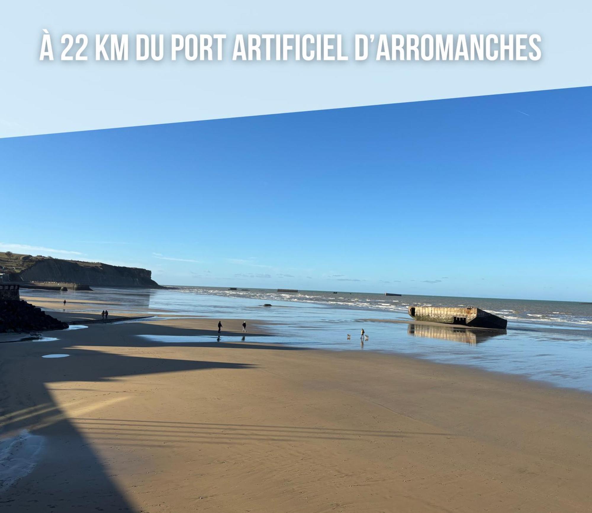 Sweet Omaha Belle Maison Recente Lumineuse Et Cosy Bien Equipee Jardin Clos 15 Mn A Pied Plage Omaha Beach Et Proche De Bayeux & Port En Bessin Saint-Laurent-sur-Mer Buitenkant foto