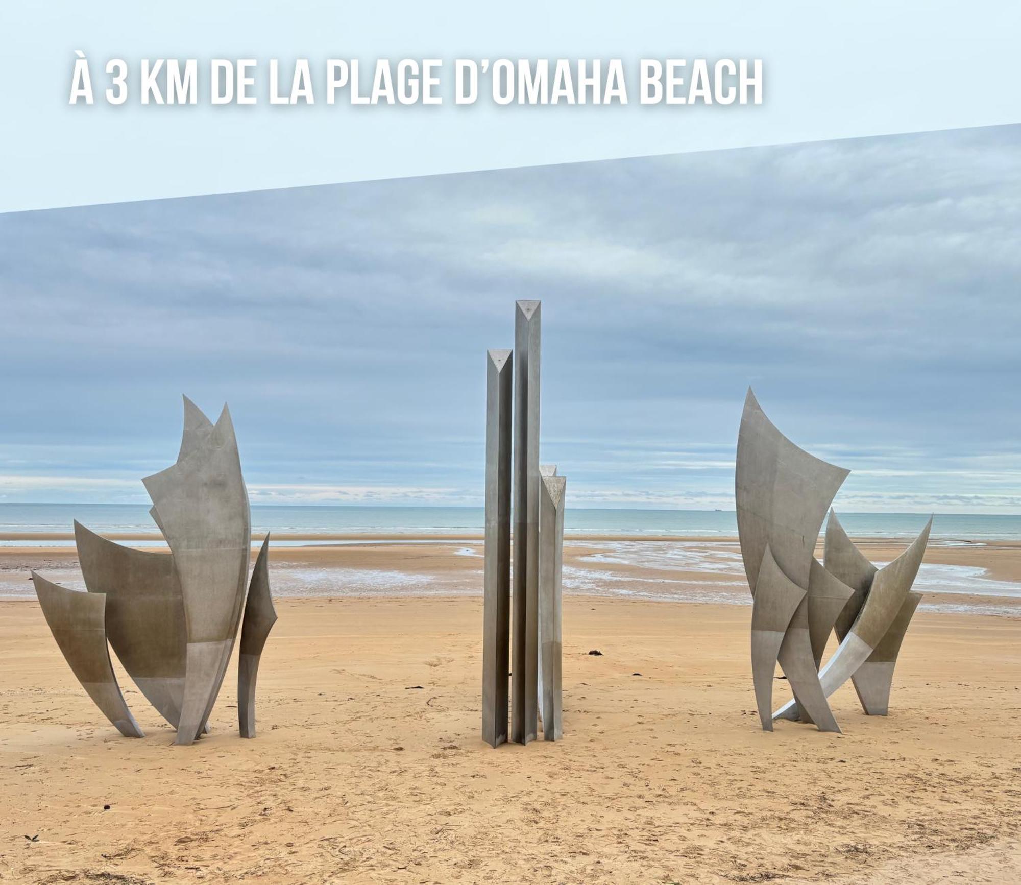 Sweet Omaha Belle Maison Recente Lumineuse Et Cosy Bien Equipee Jardin Clos 15 Mn A Pied Plage Omaha Beach Et Proche De Bayeux & Port En Bessin Saint-Laurent-sur-Mer Buitenkant foto